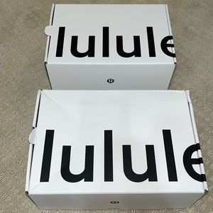 Lululemon shoe boxes